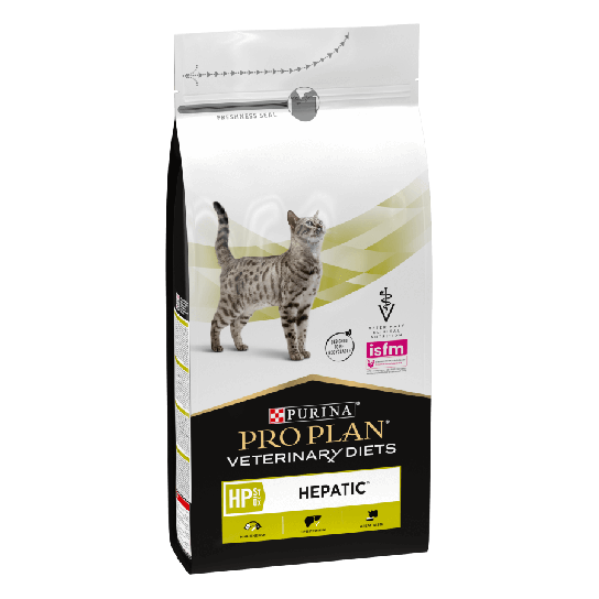 Purina Pro Plan Veterinary Diets HP - за котки с чернодробни заболявания, 1.5кг -  - Zoolink