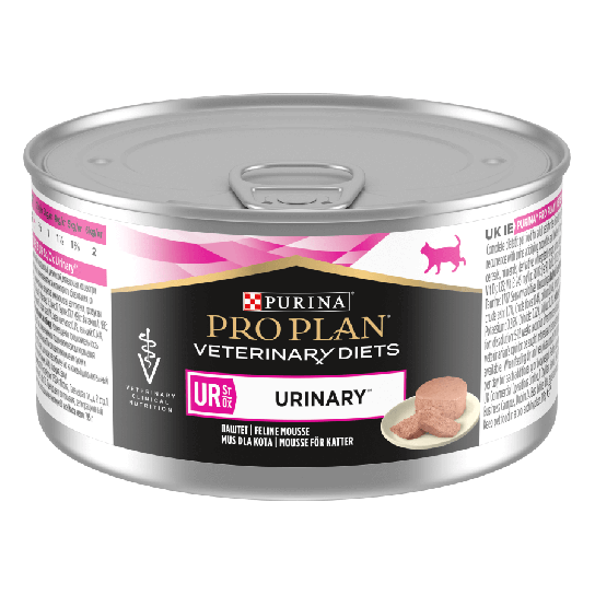 Purina Pro Plan Veterinary Diets UR - за котки със заболяване на долните пикочни пътища, пастет 195г -  - Zoolink