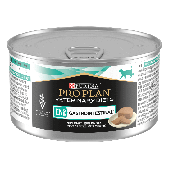 Purina Pro Plan Veterinary Diets EN - за котки при заболяване на стомашно-чревния тракт, пастет 195г -  - Zoolink