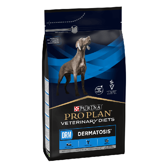 Purina Pro Plan Veterinary Diets DRM - за кучета при дерматоза и загуба на козина, 3кг -  - Zoolink