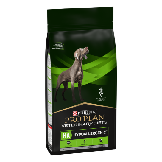 Purina Pro Plan Veterinary Diets HA - хипоалергенна, за кучета с хранителни алергии, 11кг -  - Zoolink