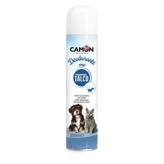 CAMON SPRAY DEODORANT - спрей дезодорант с aромат на бебешка пудра, за кучета и котки, 300мл - - Zoolink CAMON SPRAY DEODORANT - спрей дезодорант с aромат на бебешка пудра, за кучета и котки, 300мл - - Zoolink