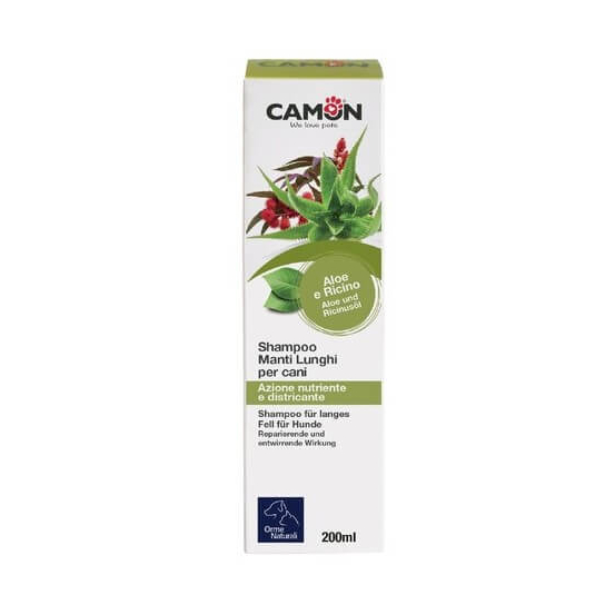 CAMON OrmeNaturali LONG COAT SHAMPOO - шампоан за дългокосмести кучета, 200мл - - Zoolink CAMON OrmeNaturali LONG COAT SHAMPOO - шампоан за дългокосмести кучета, 200мл - - Zoolink