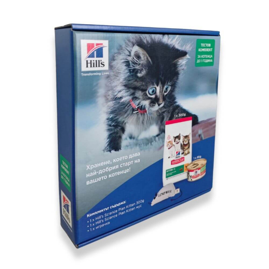 Hill's SP KITTEN Box - Тестов комплект за подрастващи котенца до 1 г. -  - Zoolink