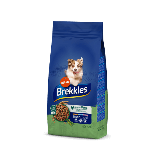 BREKKIES DOG COMPLET CHICKEN - за израснали кучета, с Пиле и зеленчуци, 20кг -  - Zoolink