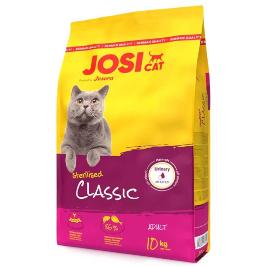 JOSI Cat ADULT CLASSIC STERILISED - за кастрирани котки над 1г., 10 кг -  - Zoolink