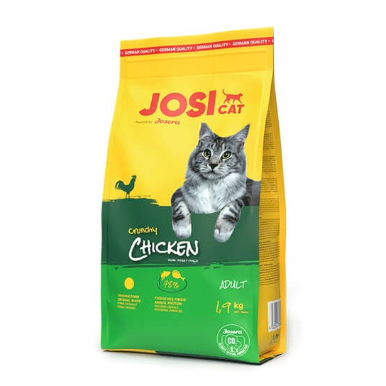JOSI Cat ADULT CRUNCHY CHICKEN - за котки над 1г. с хрупкаво Пиле, 1.9 кг -  - Zoolink