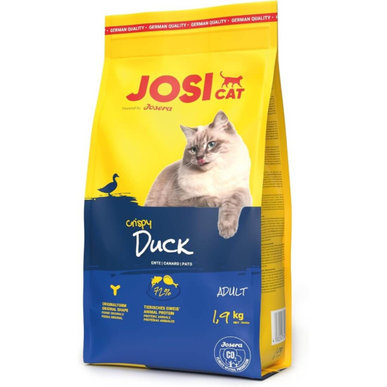 JOSI Cat ADULT CRISPY DUCK - за котки над 1г. с хрупкаво Патешко, 1.9 кг -  - Zoolink
