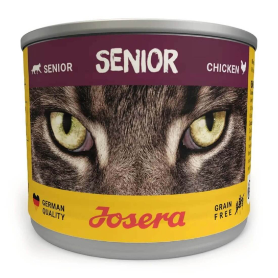 JOSERA SENIOR CAT CHICKEN - за застаряващи котки над 7г. с Пиле, консерва 200 г -  - Zoolink