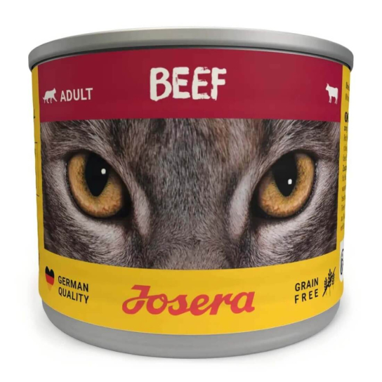JOSERA CAT ADULT BEEF - за израснали котки с Говеждо и Свинско, консерва 200 г -  - Zoolink