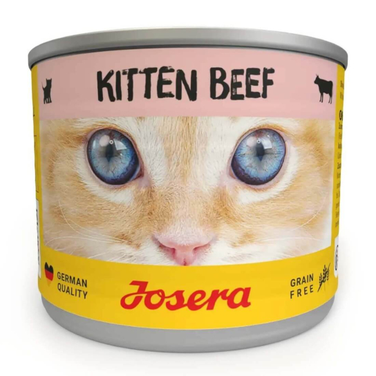 JOSERA KITTEN BEEF - за котки до 1г. с Телешко и Пилешко, консерва 200 г -  - Zoolink