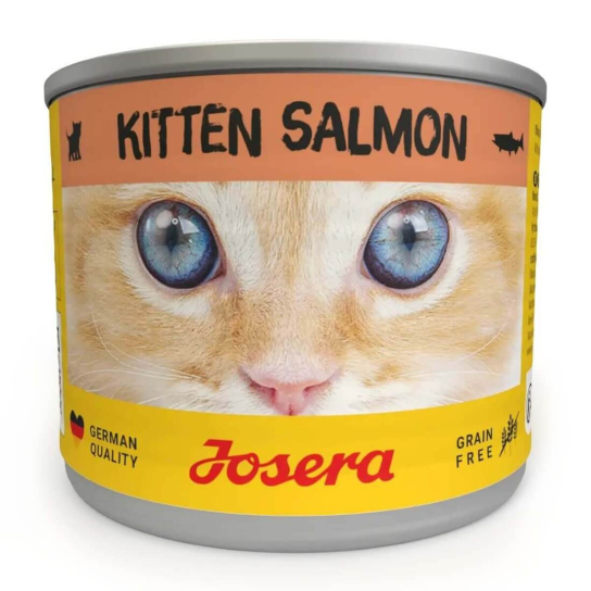 JOSERA KITTEN SALMON - за котки до 1г. със Сьомга и пащърнак, консерва 200 г -  - Zoolink