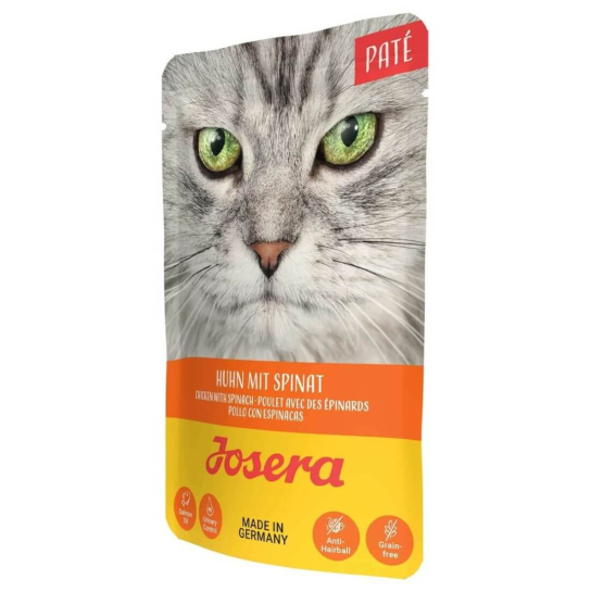 JOSERA CAT ADULT CHICKEN&SPINACH - пастет за котки с Пиле и Спанак, пауч 85 г -  - Zoolink