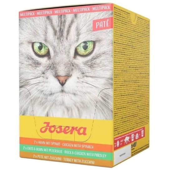 JOSERA CAT ADULT MultiPack - пастет за котки, микс паучове 6х85 г -  - Zoolink