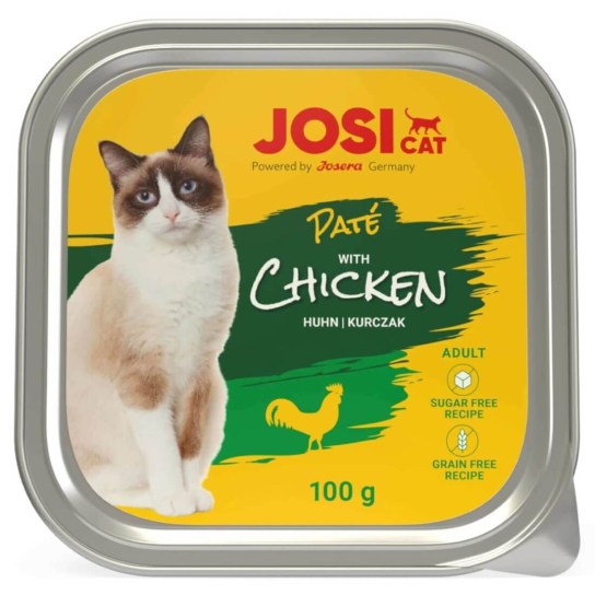 JOSI Cat ADULT CHICKEN - пастет за котки над 1г. с Пиле, терин 100 г -  - Zoolink