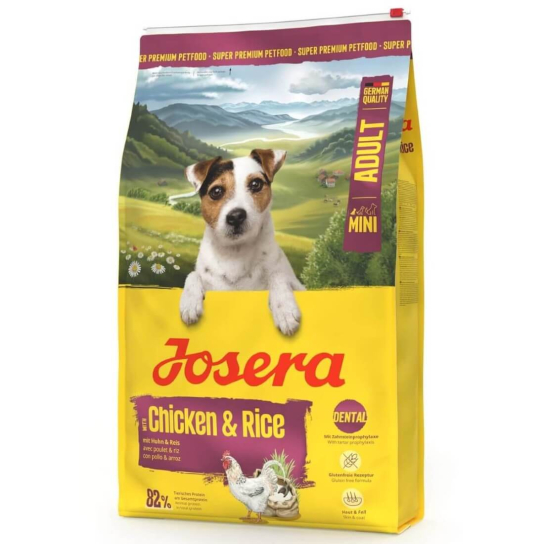 JOSERA DOG MINI ADULT - за кучета от дребни породи с Пиле и Ориз, 10 кг -  - Zoolink