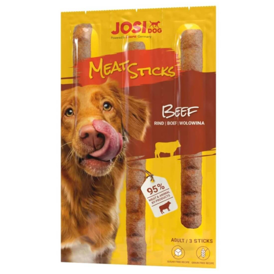 JOSI Dog MEAT STICKS BEEF - меки пръчици за куче с Говеждо, 33 г -  - Zoolink