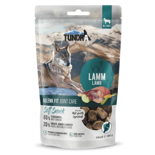 TUNDRA SOFT SNACK JOIN CARE - лакомство за кучета за здрави стави, с Агнешко, 100 г -  - Zoolink