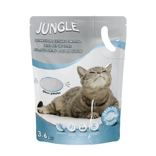 JUNGLE Силиконова котешка тоалетна, 3.6 л -  - Zoolink