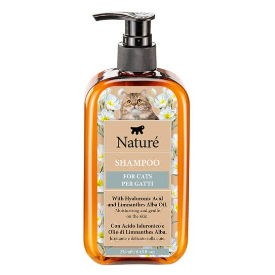 NATURE CAT SHAMPOO - Шампоан за котки с бяла ливадина, 250ml -  - Zoolink