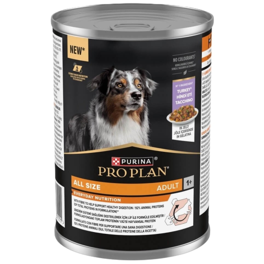 Purina Pro Plan Adult - за израснали кучета, с Пуйка, консерва 400г -  - Zoolink