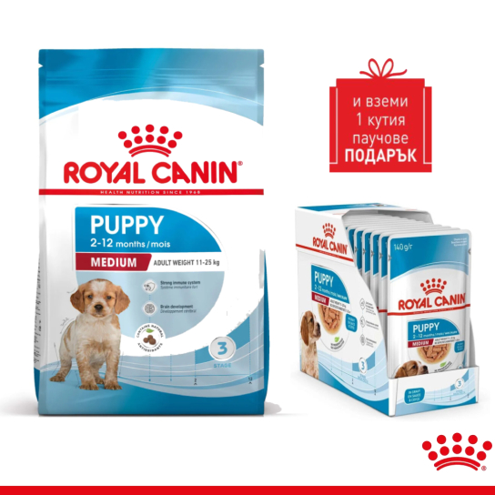 Royal Canin Medium Puppy 15Kg -  - Zoolink