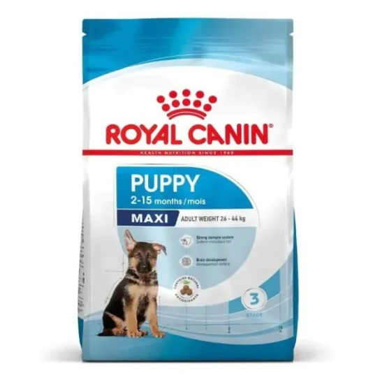 ROYAL CANIN PUPPY MAXI - за подрастващи кученца до 15 мес. от големи породи, 12кг -  - Zoolink