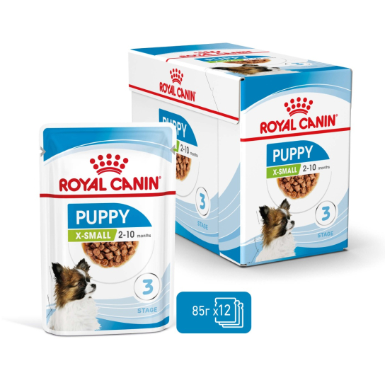 Royal Canin x-Small Puppy Pouch 12x85g -  - Zoolink