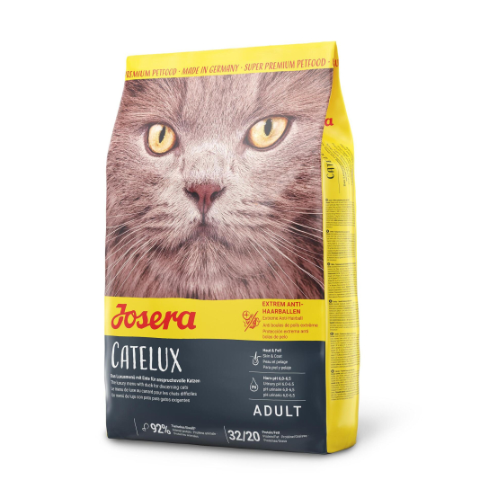 JOSERA CAT ADULT CATELUX - за котки против космени топки в стомаха, 400 г -  - Zoolink