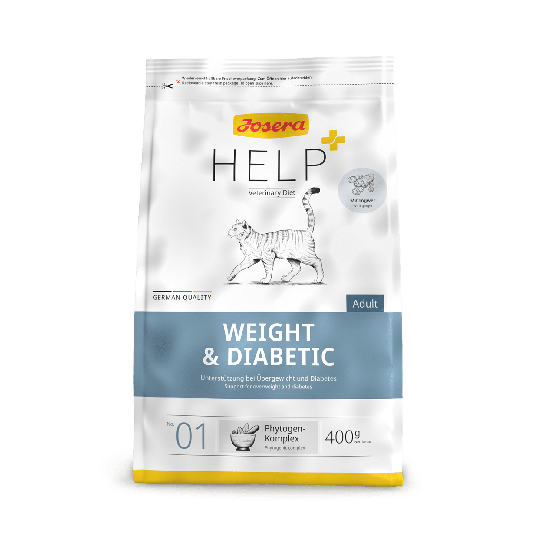 JOSERA HELP CAT WEIGHT&DIABETIC - за котки с диабет, 400 г -  - Zoolink