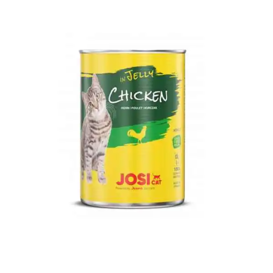 JOSI Cat ADULT CHICKEN - за котки над 1г., Пиле в желе, консерва 400 г -  - Zoolink