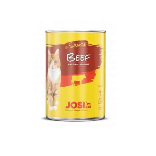 JOSI Cat ADULT BEEF - за котки над 1г., Говеждо в сос, консерва 415 г -  - Zoolink