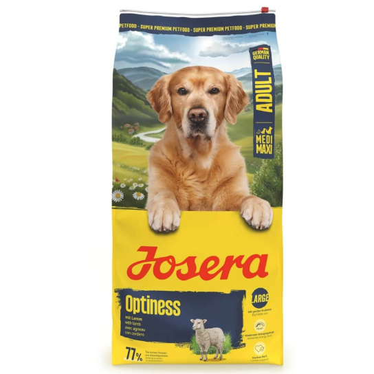 JOSERA DOG OPTINES MED/MAX АDULT - за кучета от средните и едри породи с Агнешко, 12.5 кг -  - Zoolink