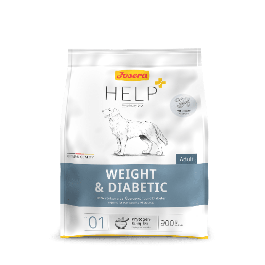 JOSERA HELP DOG WEIGHT&DIABETIC - за кучета с диабет, 900 г -  - Zoolink