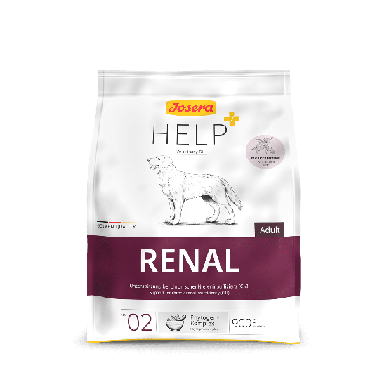 JOSERA HELP DOG RENAL - за кучета с хронична бъбречна недостатъчност (ХБН), 900 г -  - Zoolink
