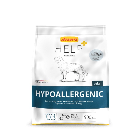 JOSERA HELP DOG HYPOALLERGENIC - за кучета с хранителни алергии, 900 г -  - Zoolink