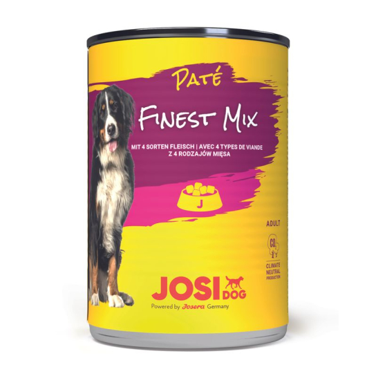 JOSI Dog ADULT FINEST MIX - пастет за кучета от няколко вида месо, консерва 400 г -  - Zoolink
