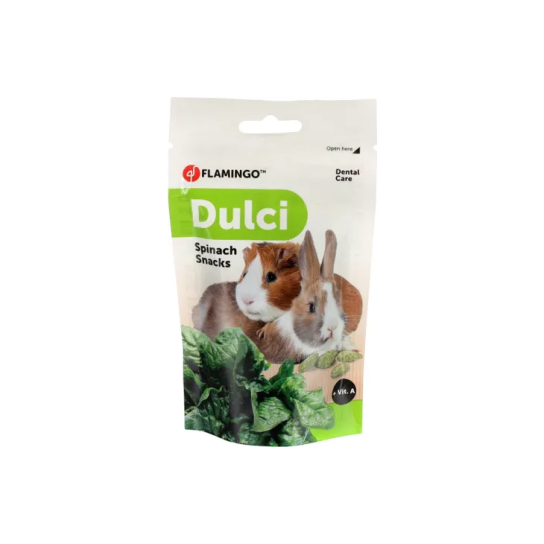 Flamingo dulci лакомство за дребни животни и зайци със спанак 50 гр -  - Zoolink