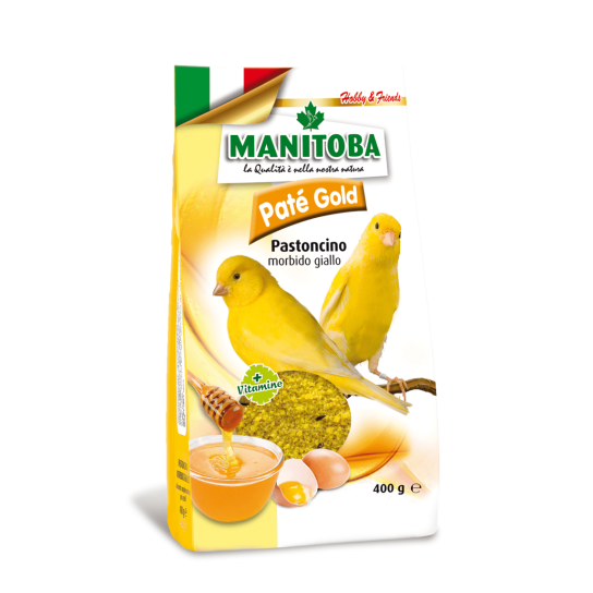 Manitoba pate gold мека жълта храна за птици, 400г -  - Zoolink