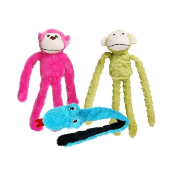 Flamingo плюшена играчка - маймуна зелена 65 см. -  - Zoolink