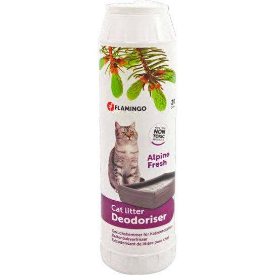 FLAMINGO ALPINE FRESH - ароматизатор за котешка тоалетна, Алпийска свежест -  - Zoolink