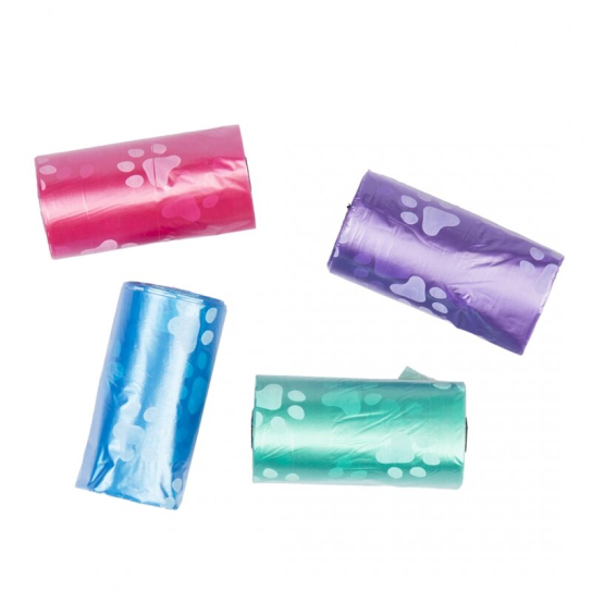 Duvo цветни торбички 4 ролки х 20 броя -  - Zoolink