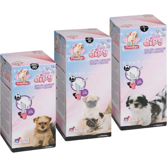 Flamingo puppy памперси xs 12бр. -  - Zoolink