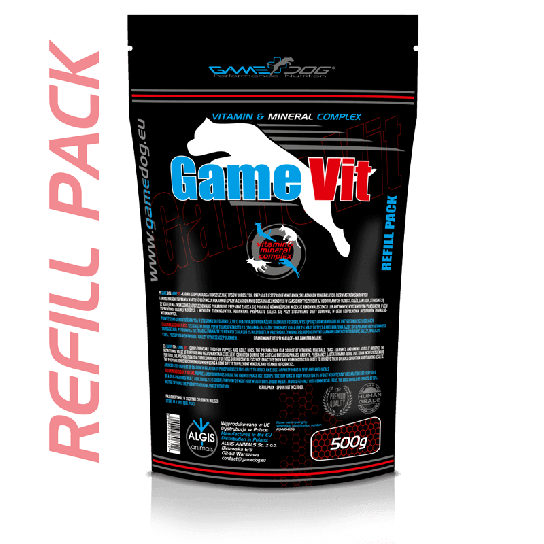 GAME DOG Game Vit Refill Pack -добавка за кучета витамини и минерали комплекс, 500г - Добавки - Zoolink GAME DOG Game Vit Refill Pack -добавка за кучета витамини и минерали комплекс, 500г - Добавки - Zoolink