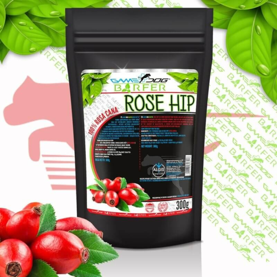 GAME DOG BARFER ROSE HIP - кучешка добавка Шипкa, 300г - Добавки - Zoolink
