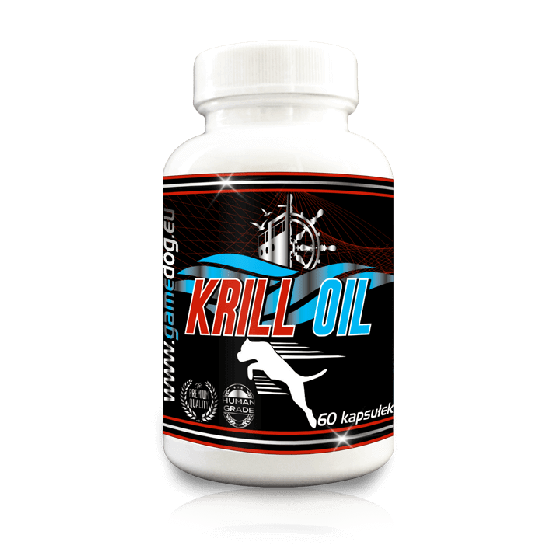 GAME DOG KRILL OIL - масло от крил, хранителна добавка за кучета, 60 капсули - Добавки - Zoolink