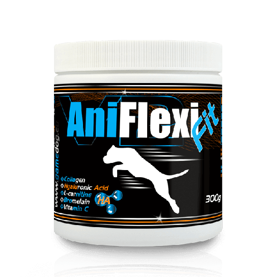 GAME DOG AniFlexi FIT V2 - добавка за стави и сухожилия, за спортни и по-възрастни кучета, 300г - Добавки - Zoolink