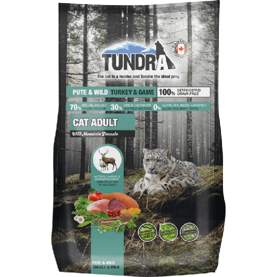 TUNDRA CAT ADULT - за котки в зряла възраст, Пуйка и Дивеч, 6.8кг - - Zoolink TUNDRA CAT ADULT - за котки в зряла възраст, Пуйка и Дивеч, 6.8кг - - Zoolink