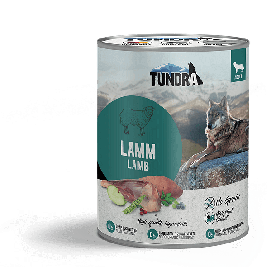 TUNDRA DOG ADULT - за кучета в зряла възраст, Агне, консерва 800г - - Zoolink TUNDRA DOG ADULT - за кучета в зряла възраст, Агне, консерва 800г - - Zoolink