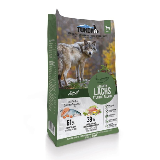TUNDRA DOG ADULT - за кучета в зряла възраст, атлантическа Сьомга, 3.18кг - - Zoolink TUNDRA DOG ADULT - за кучета в зряла възраст, атлантическа Сьомга, 3.18кг - - Zoolink